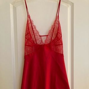 Victoria’s Secret Lace Plunge Slip